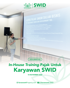 Dokumentasi Kegiatan In-House Training Pajak untuk Karyawan SWID